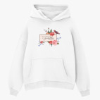 Толстовка худи оверсайз