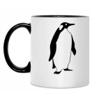 Кружка двухцветная