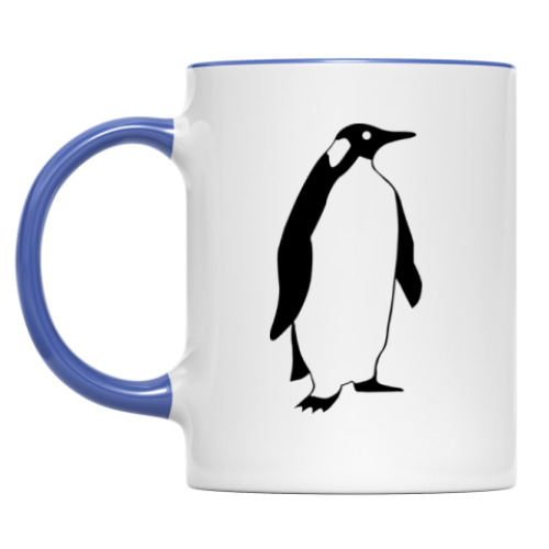 Кружка с принтом Пингвин