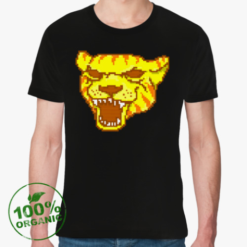 Футболка из органик-хлопка с принтом Маска Тони