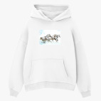 Толстовка худи оверсайз