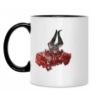 Кружка двухцветная