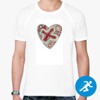 Мужская спортивная футболка