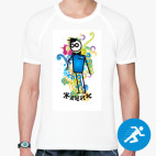 Мужская спортивная футболка