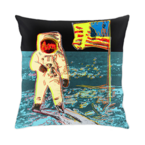 Подушка с принтом ASTRONAUT