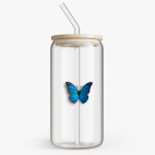 Банка с бамбуковой крышкой