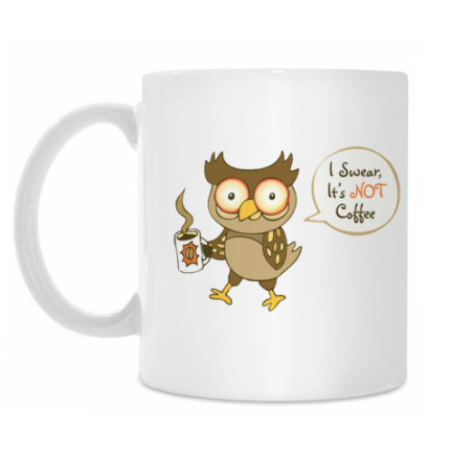 Кружка с принтом Not Coffee