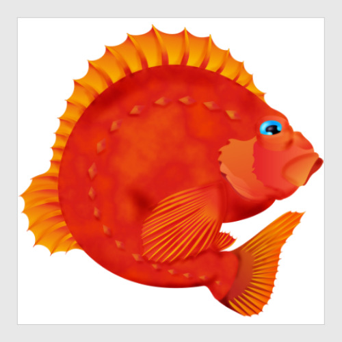 Постер с принтом Морской окунь