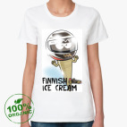 Женская футболка органик