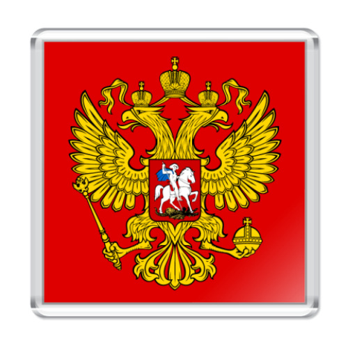 Магнит с принтом Герб России