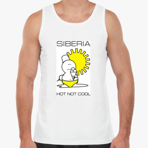 Майка с принтом HOTnotCOOL