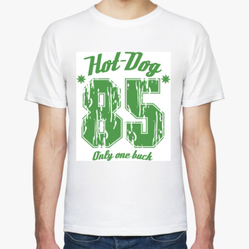 Футболка с принтом Hot-Dog