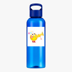 Прозрачная спортивная бутылка