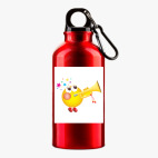 Металлическая бутылка 400 мл UV-DTF