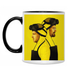 Кружка двухцветная