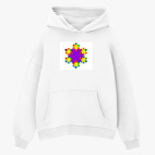 Толстовка худи оверсайз