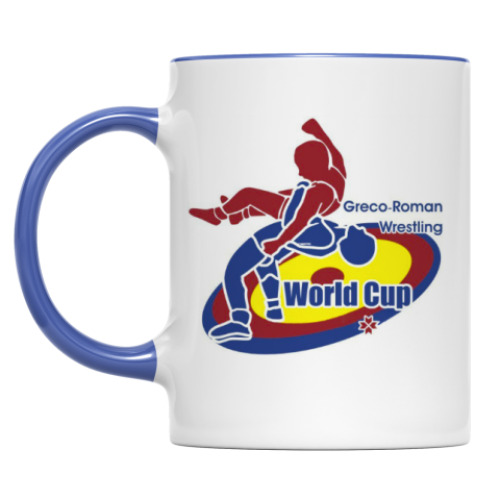 Кружка с принтом Греко-римская борьба