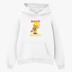 Толстовка худи оверсайз