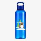 Прозрачная спортивная бутылка