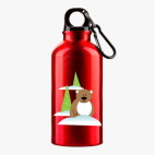 Металлическая бутылка 400 мл UV-DTF