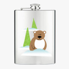 Фляжка стальная