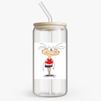 Банка с бамбуковой крышкой