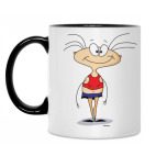 Кружка двухцветная