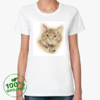 Женская футболка органик