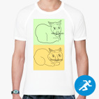 Мужская спортивная футболка