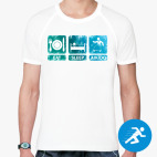 Мужская спортивная футболка