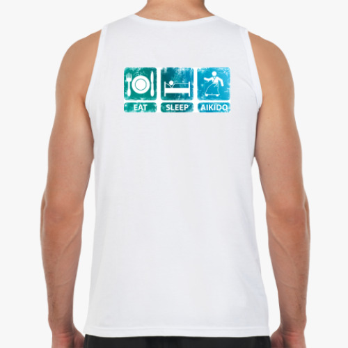 Майка с принтом Айкидо!