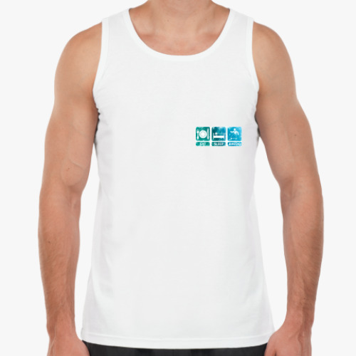 Майка с принтом Айкидо!