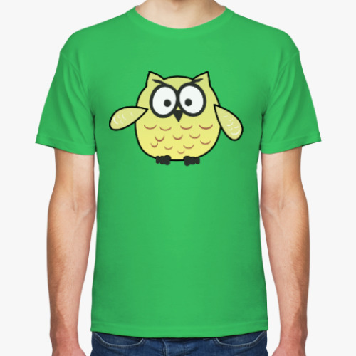 Футболка с принтом Сова