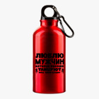 Металлическая бутылка 400 мл UV-DTF