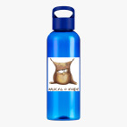 Прозрачная спортивная бутылка