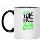 Кружка двухцветная