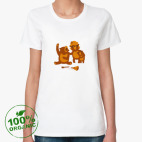 Женская футболка органик