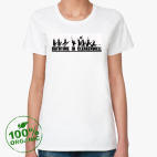 Женская футболка органик