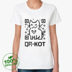 Женская футболка органик