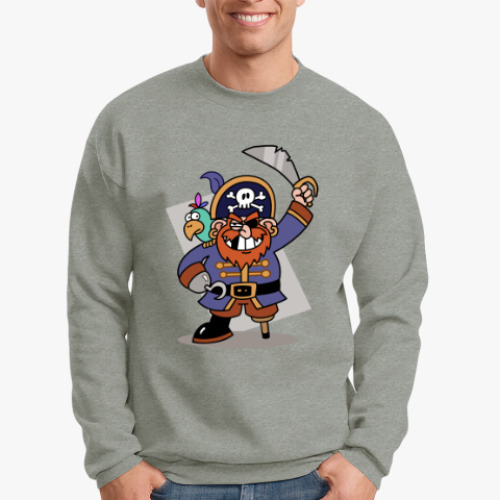 Свитшот с принтом Пиииииииииииииииииратище