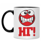 Кружка двухцветная