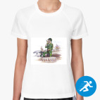Женская спортивная футболка
