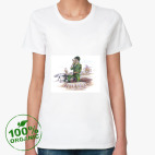 Женская футболка органик