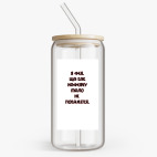 Банка с бамбуковой крышкой