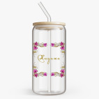 Банка с бамбуковой крышкой