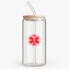 Банка с бамбуковой крышкой