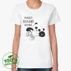 Женская футболка органик