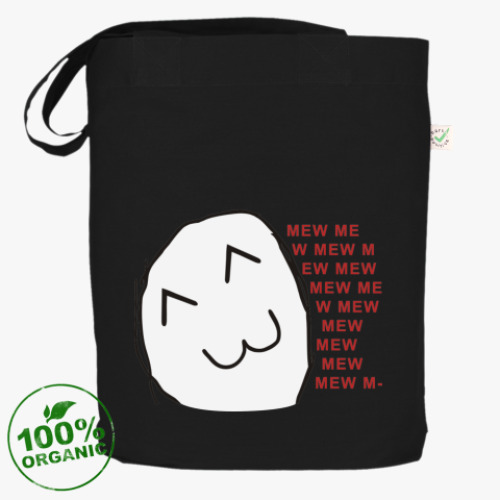 Сумка шоппер с принтом Kitty