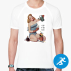 Мужская спортивная футболка