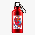 Металлическая бутылка 400 мл UV-DTF